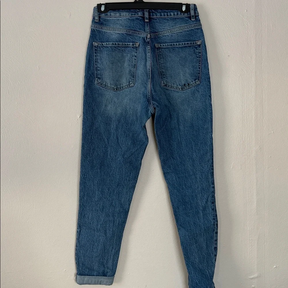 Free People High Rise mom Jeans 27 - Picture 5 of 7